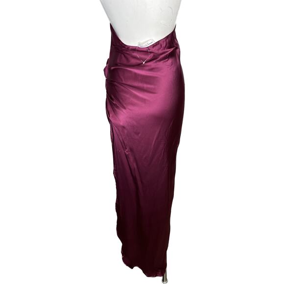 Amanda Uprichard X REVOLVE Samba Gown in Aubergine - Picture 7 of 11